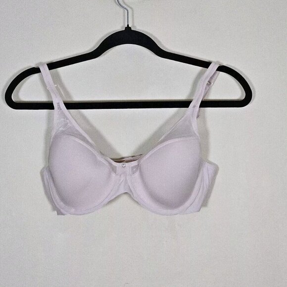 Wonderbra Size 36B Bra Beige Wired Pudded Cups Adjustable Straps W7434 Comfort - Picture 2 of 15